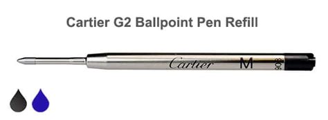 cartier white pen|cartier pen refills online.